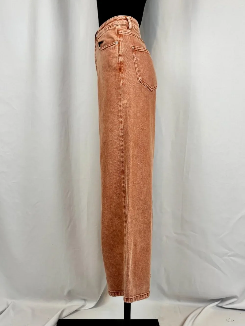Free People High Rise Wide Leg Cropped Denim Size 29